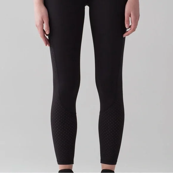 LK New Lululemon Mind Over Miles High Rise Run Leggings Tights Pants Womens 4 S - Picture 15 of 17